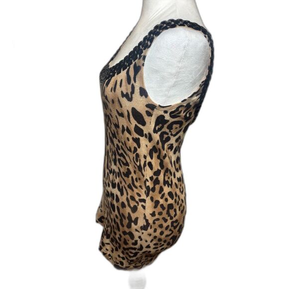 Cache Rhinestone Animal Print Tank Top Womens Designer - Picture 3 of 6